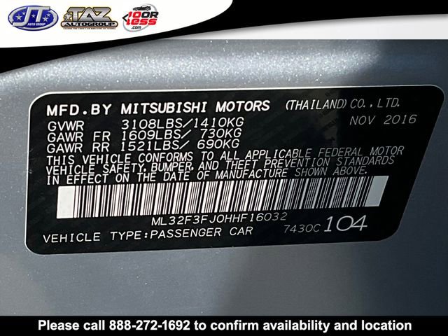 Used 2017 Mitsubishi Mirage G4 ES image 19