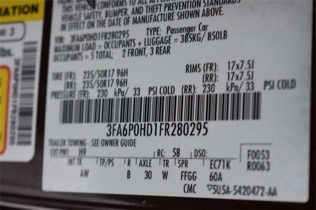 Used 2015 Ford Fusion SE image 14