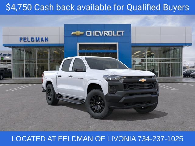 New 2026 Chevrolet Colorado W/T w/ WT Custom Package AWD/4WD image 1