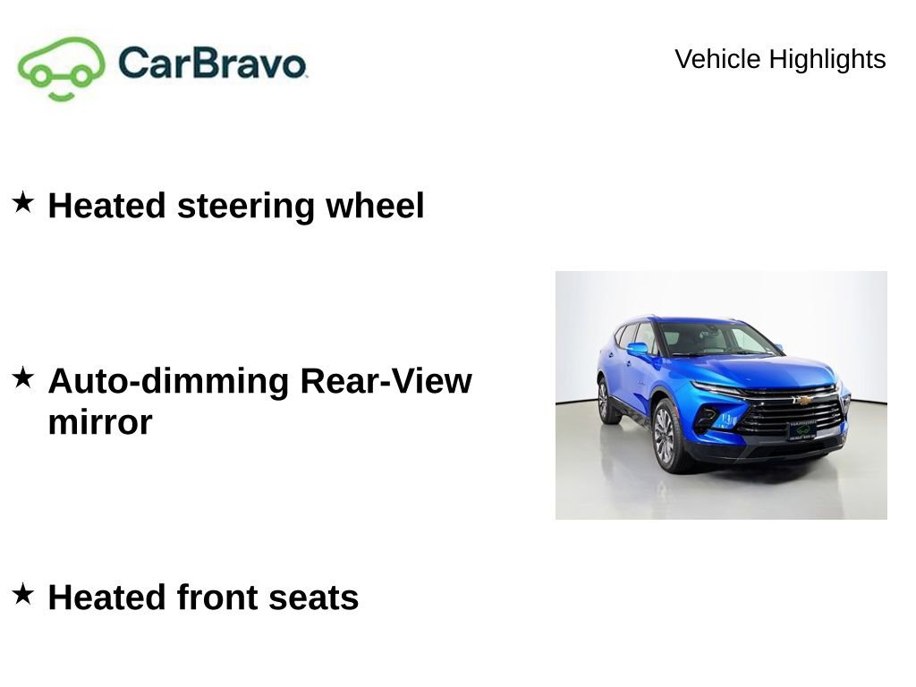 Certified 2025 Chevrolet Blazer Premier w/ Driver Confidence II Package AWD/4WD image 10