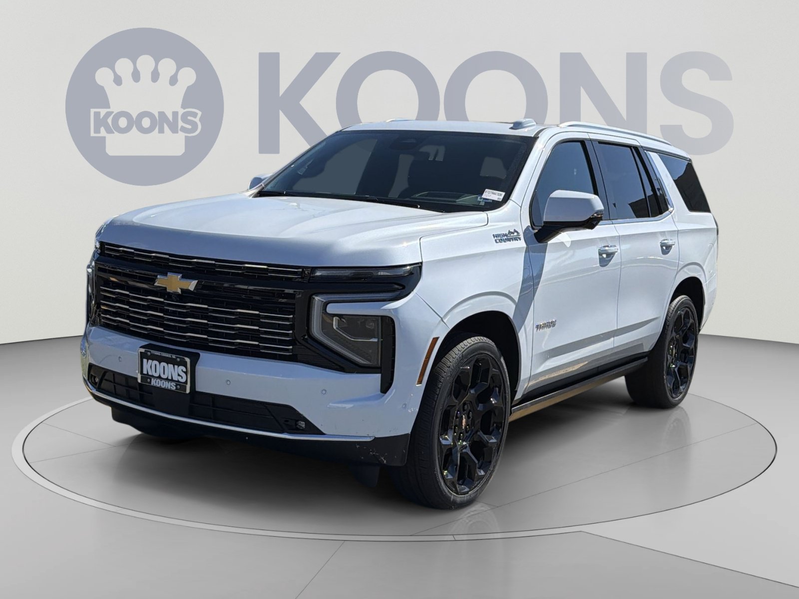 New 2026 Chevrolet Tahoe High Country