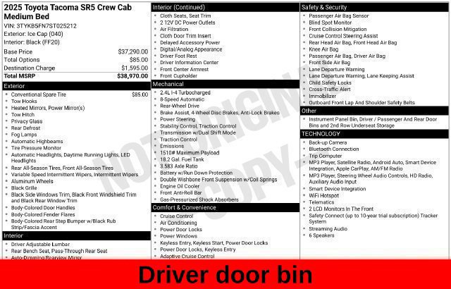 Used 2025 Toyota Tacoma SR5 RWD image 51
