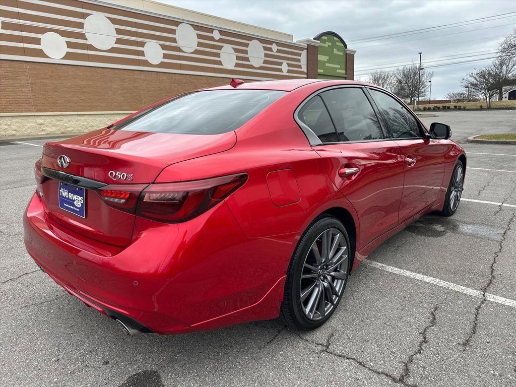 Used 2024 INFINITI Q50 Red Sport 400 image 6