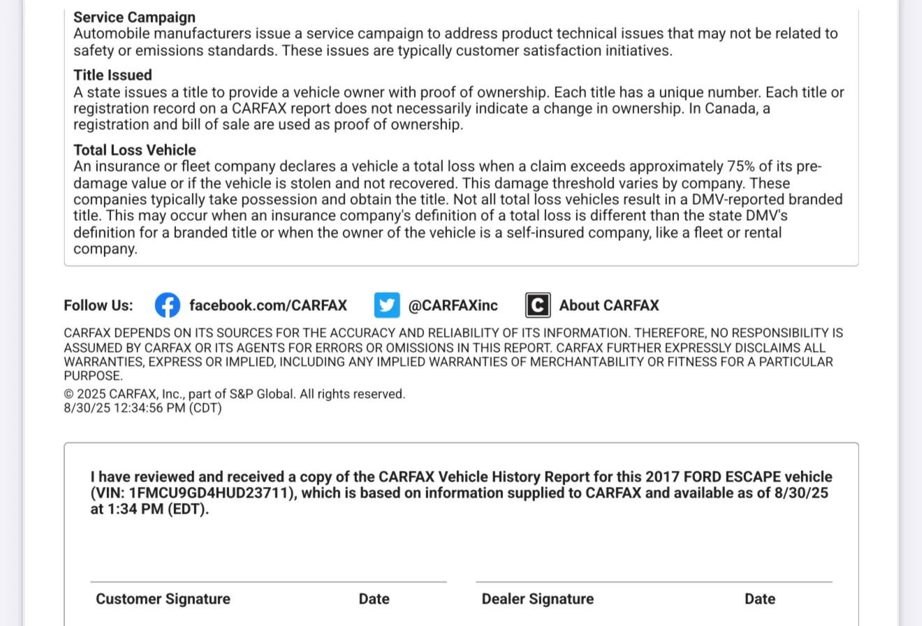 Used 2017 Ford Escape SE w/ SE Leather Comfort Package image 54