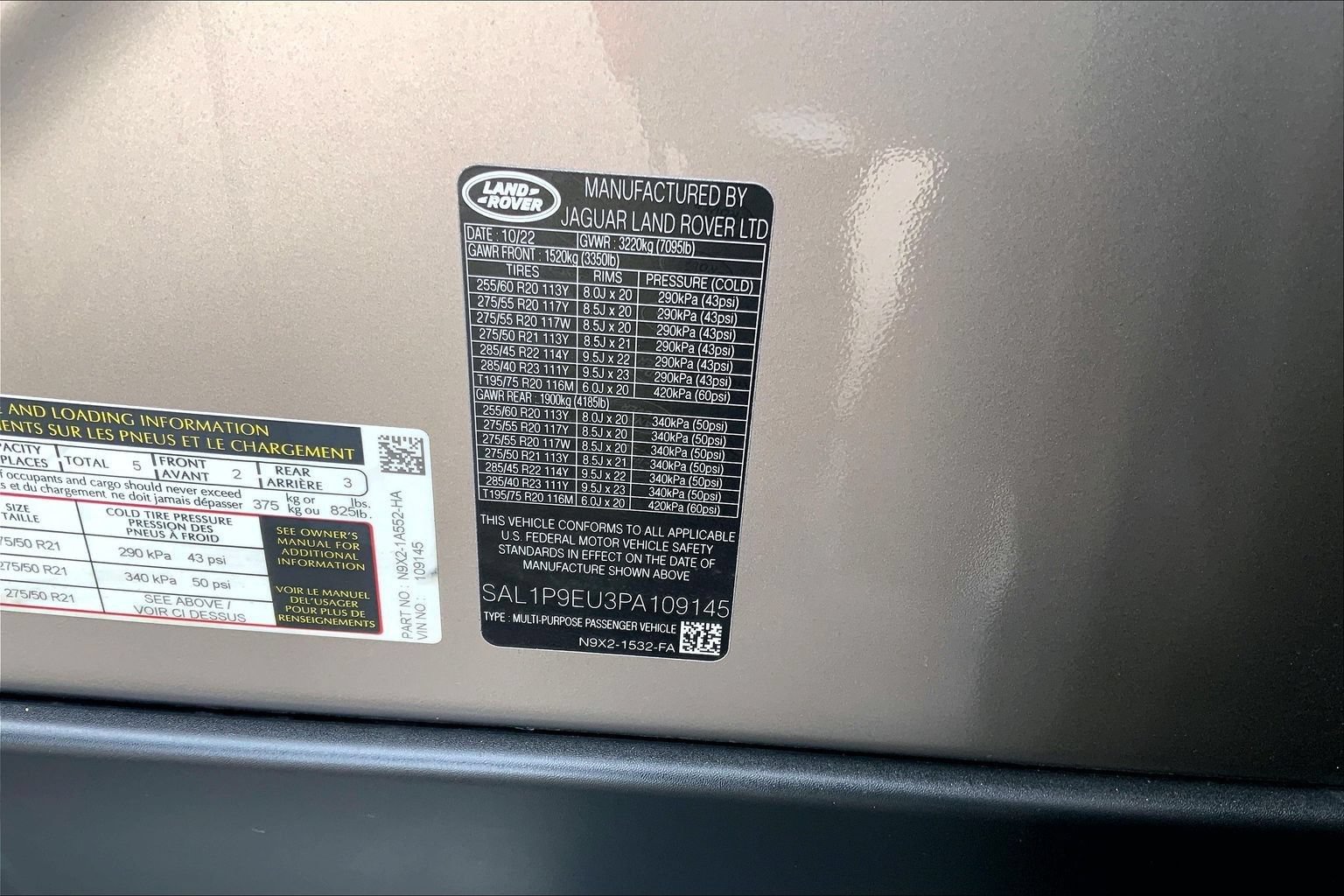 Certified 2023 Land Rover Range Rover Sport SE AWD/4WD image 33