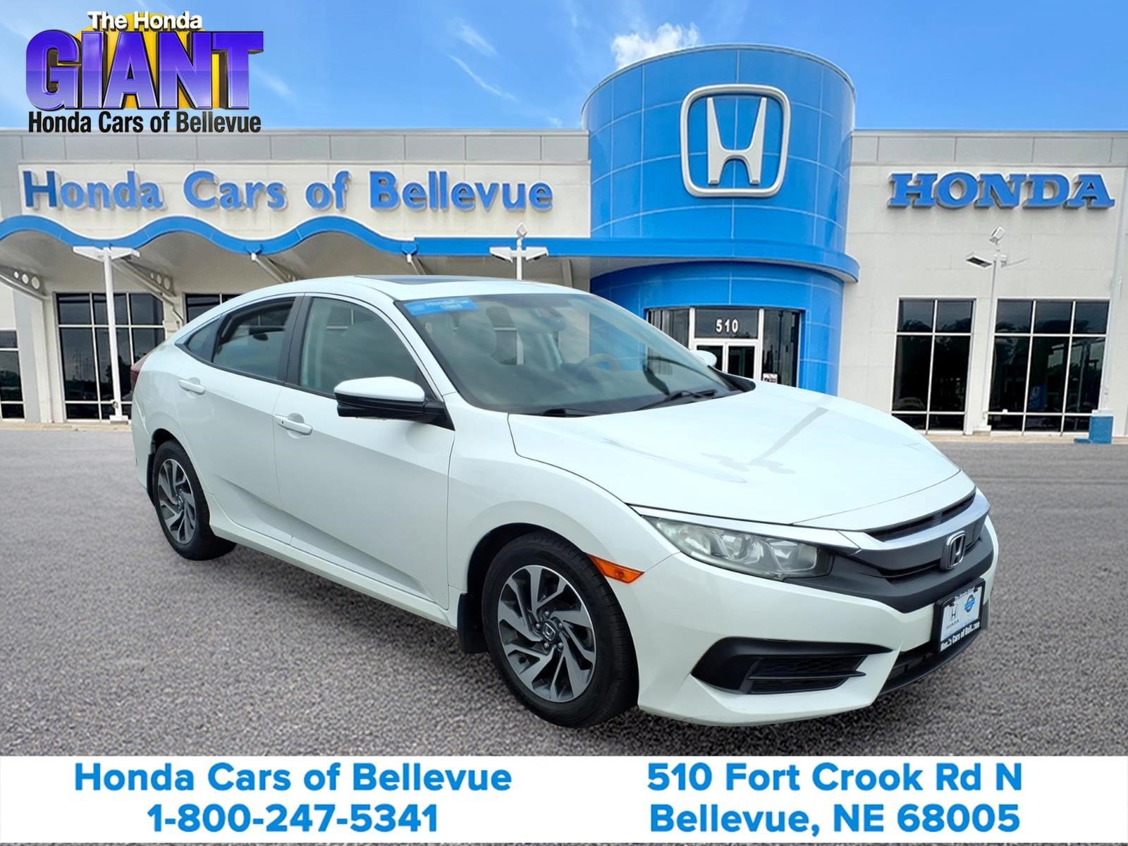 Certified 2018 Honda Civic EX image 3
