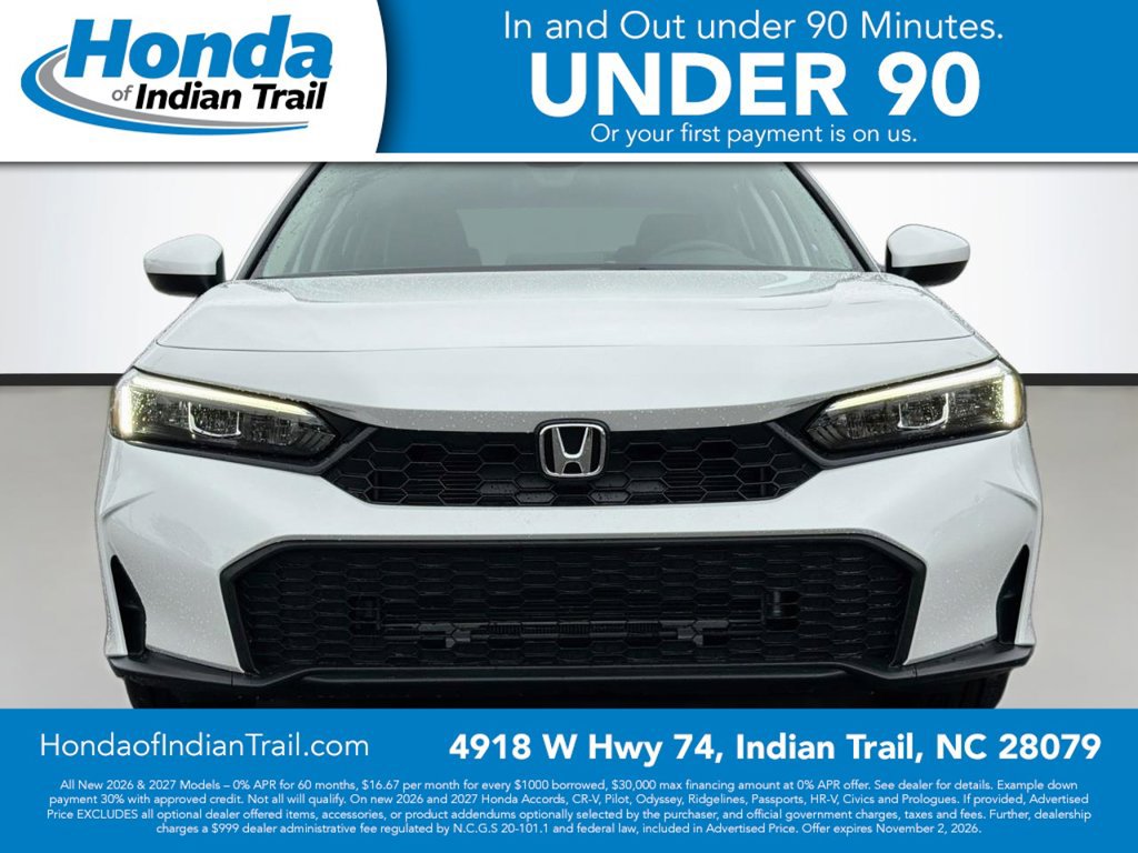 New 2026 Honda Civic LX image 3