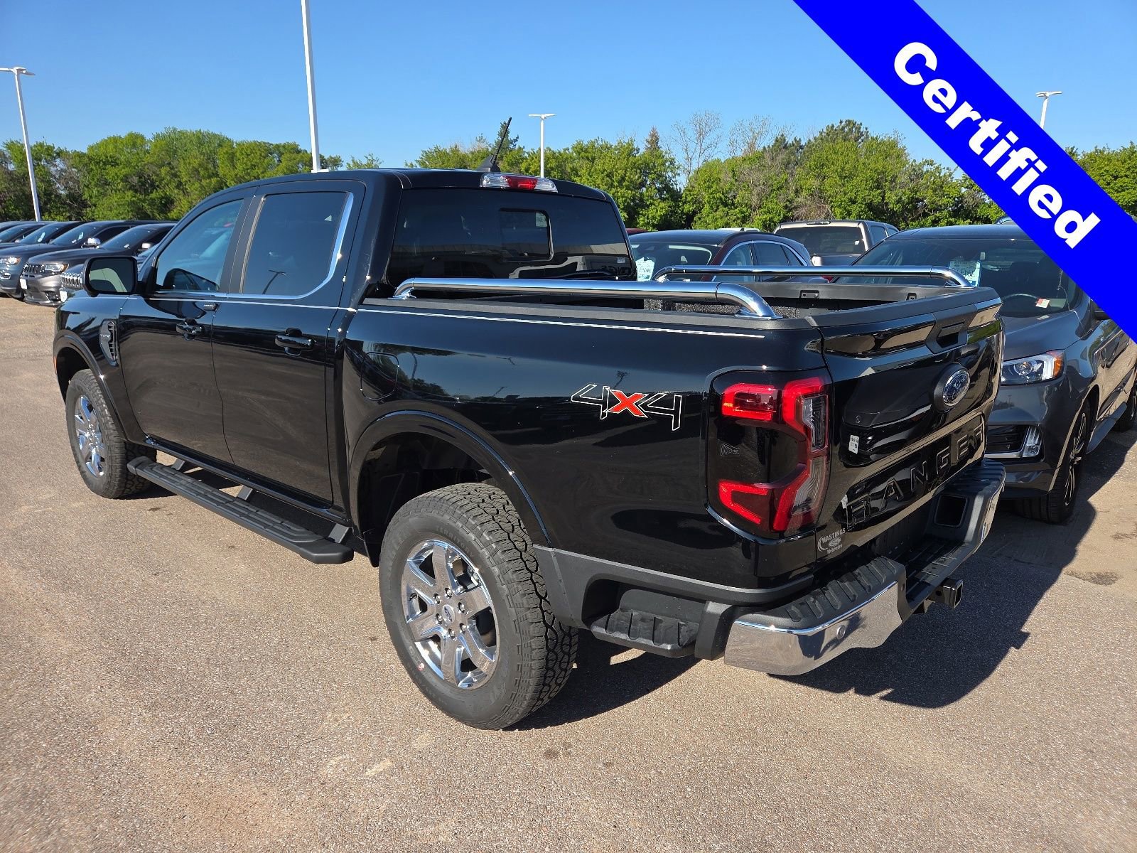 Used 2025 Ford Ranger Lariat w/ Chrome Accent Package AWD/4WD image 3