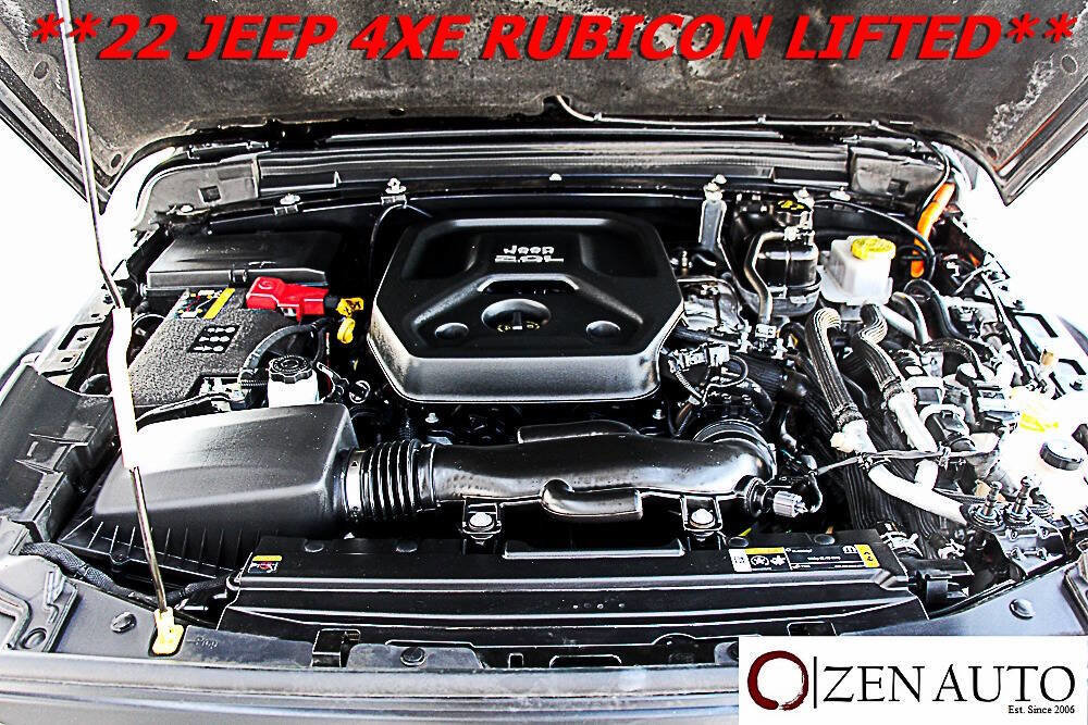 Used 2022 Jeep Wrangler Unlimited Rubicon 4xe w/ Cold Weather Group image 68