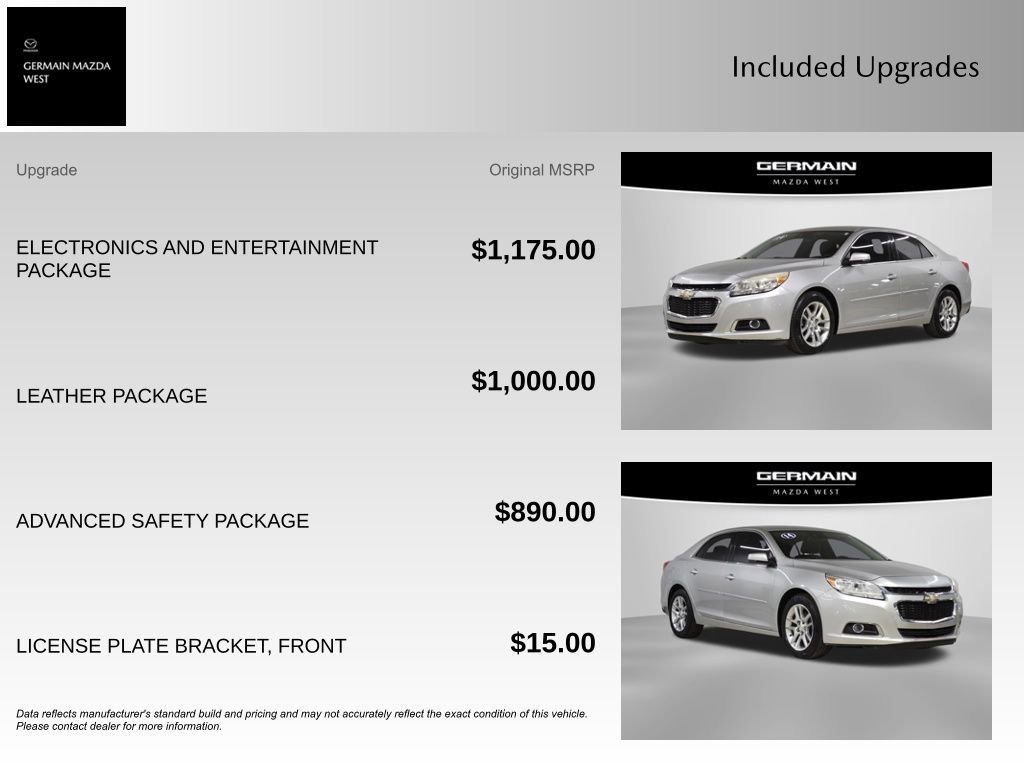 Used 2014 Chevrolet Malibu Eco image 10