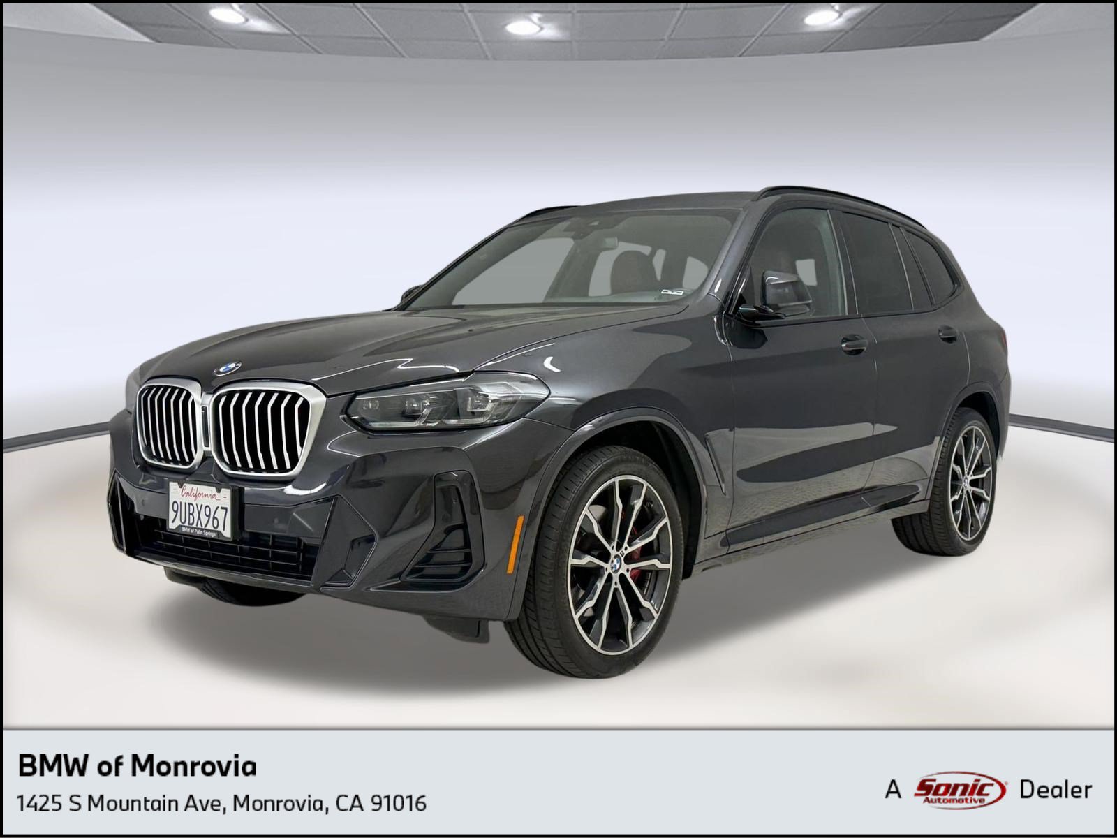 Used 2022 BMW X3 xDrive30i w/ M Sport Package 2