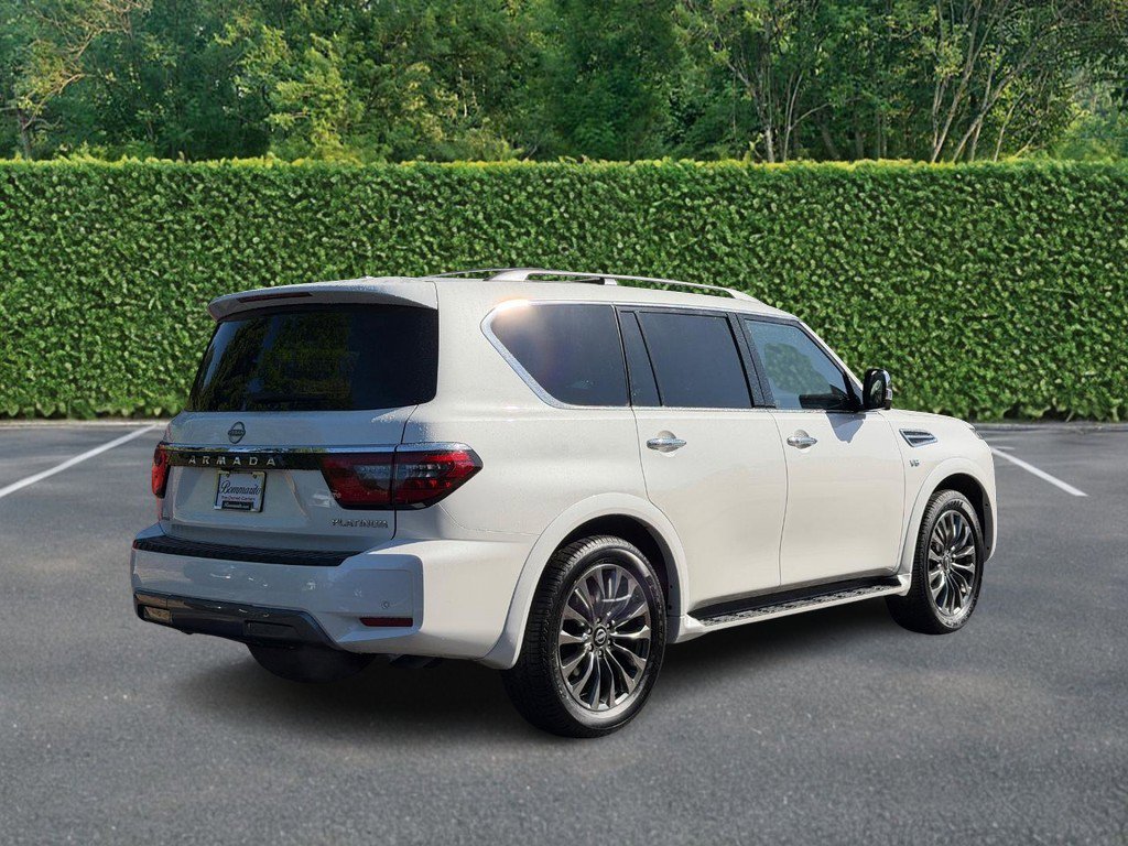 Used 2022 Nissan Armada Platinum w/ Captain's Chairs Package AWD/4WD image 3
