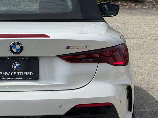 Certified 2025 BMW 440i xDrive Convertible w/ Premium Package image 7