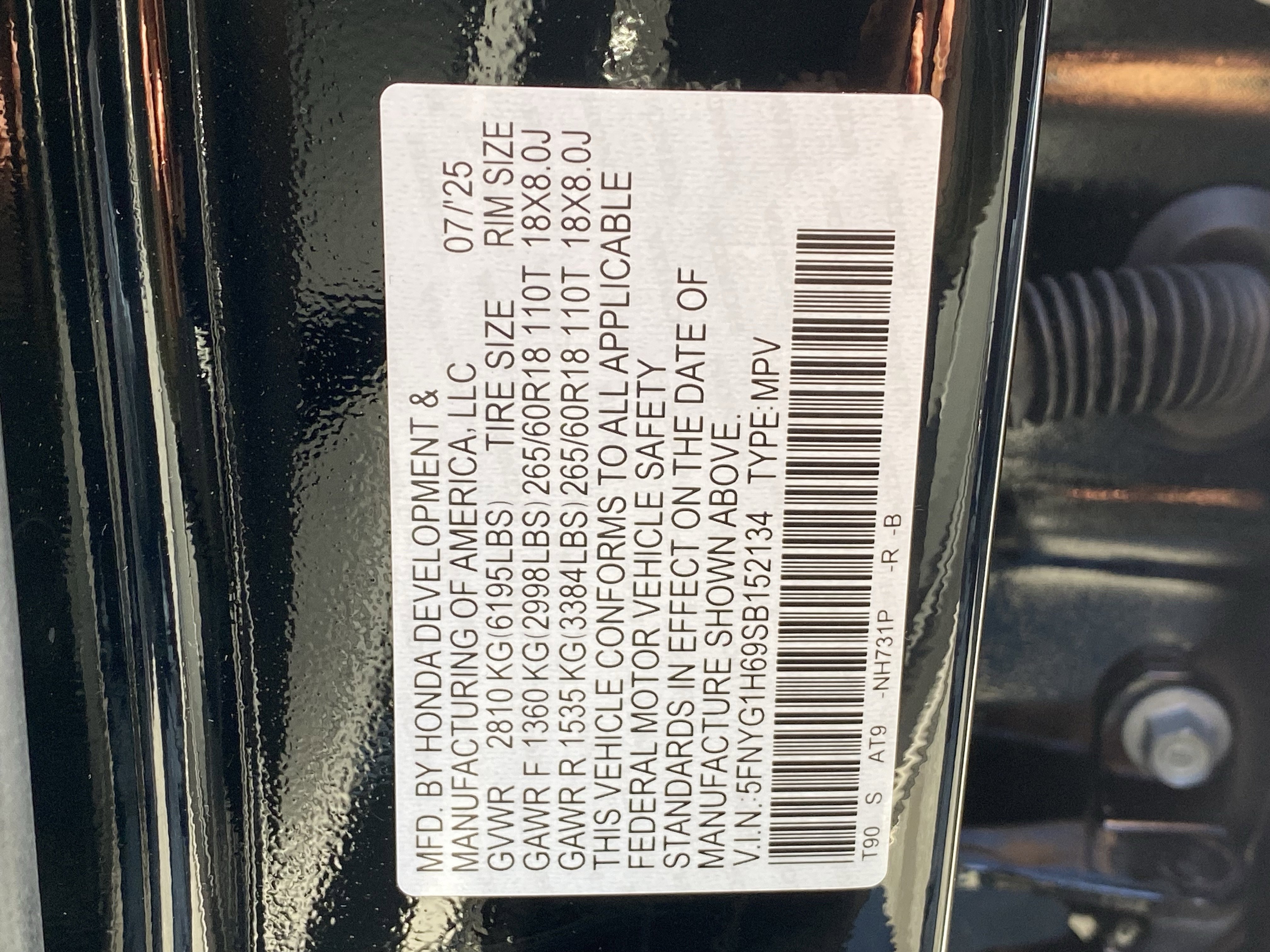 New 2025 Honda Pilot TrailSport image 19