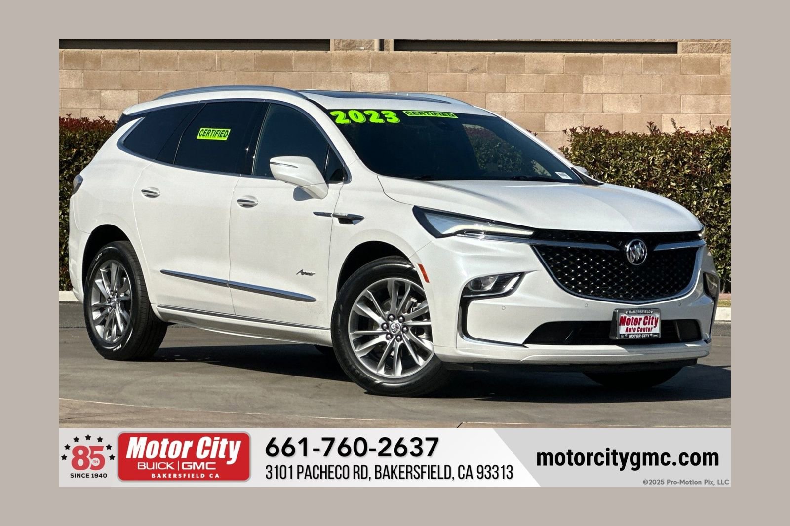 Certified 2023 Buick Enclave Avenir w/ Trailering Package, 5000 lbs.