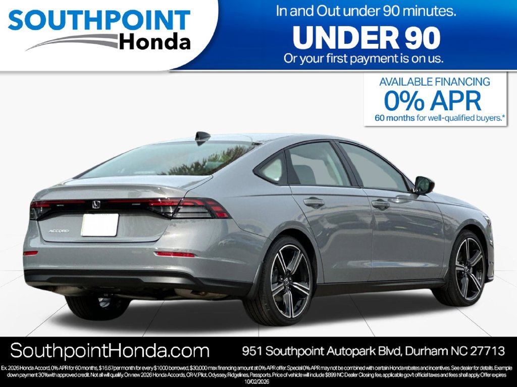 New 2026 Honda Accord SE image 3