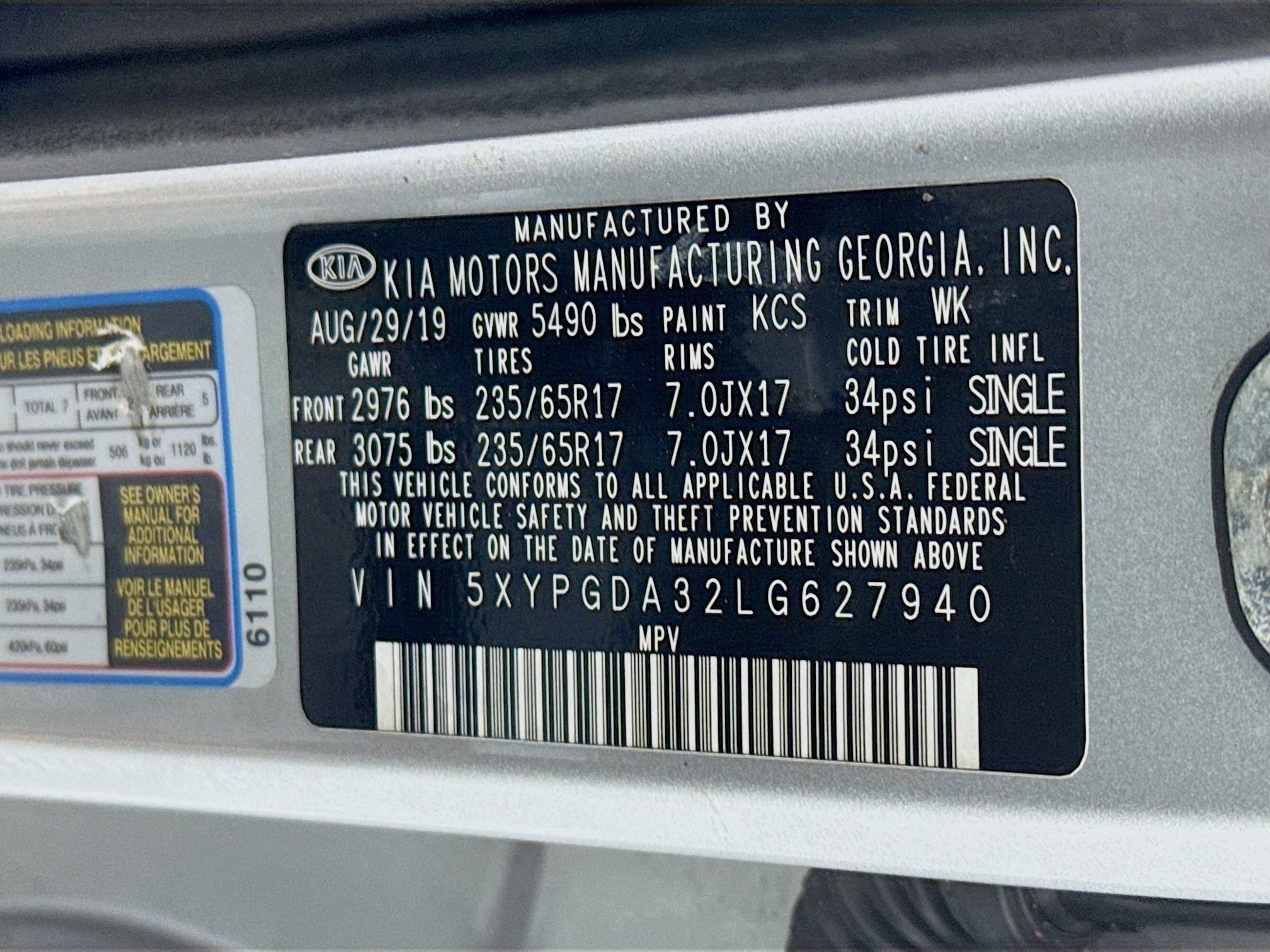 Used 2020 Kia Sorento LX image 34