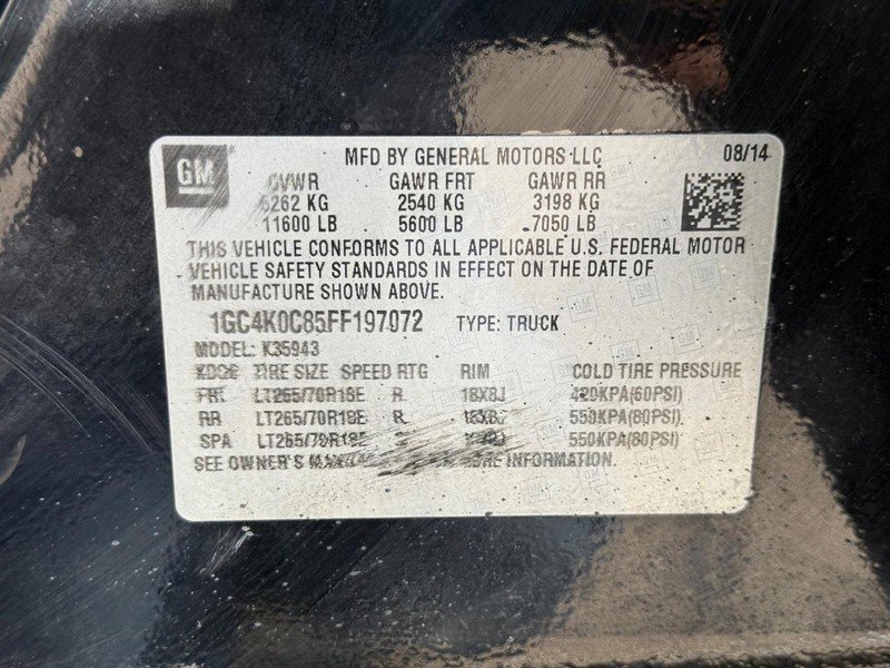 Used 2015 Chevrolet Silverado 3500 LTZ w/ Duramax Plus Package AWD/4WD image 29