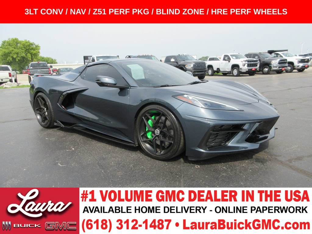 Used 2021 Chevrolet Corvette Stingray Premium Conv w/ Z51 Performance Package