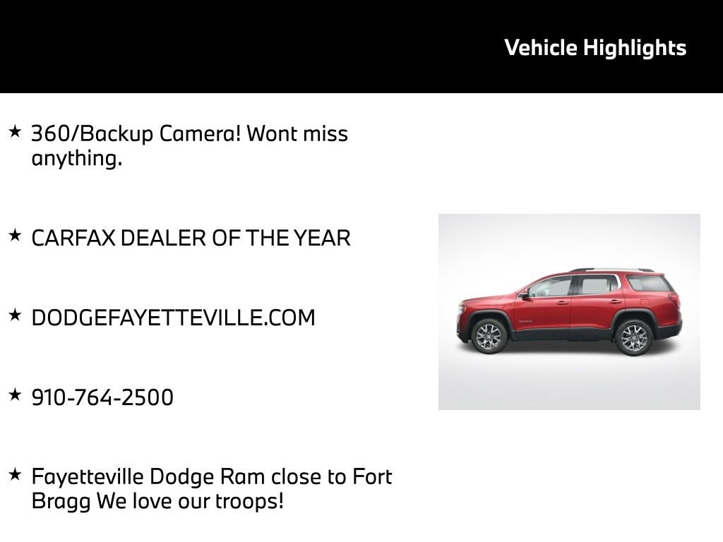 Used 2023 GMC Acadia SLT image 5