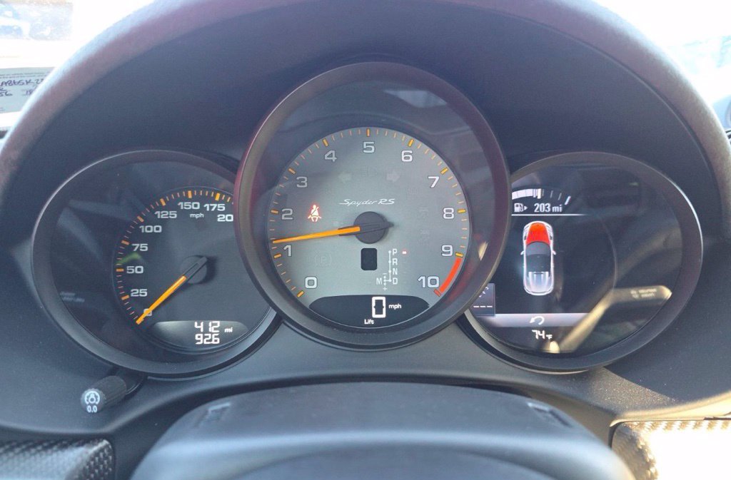 Used 2025 Porsche 718 Boxster Spyder RS w/ Weissach Package RWD image 11