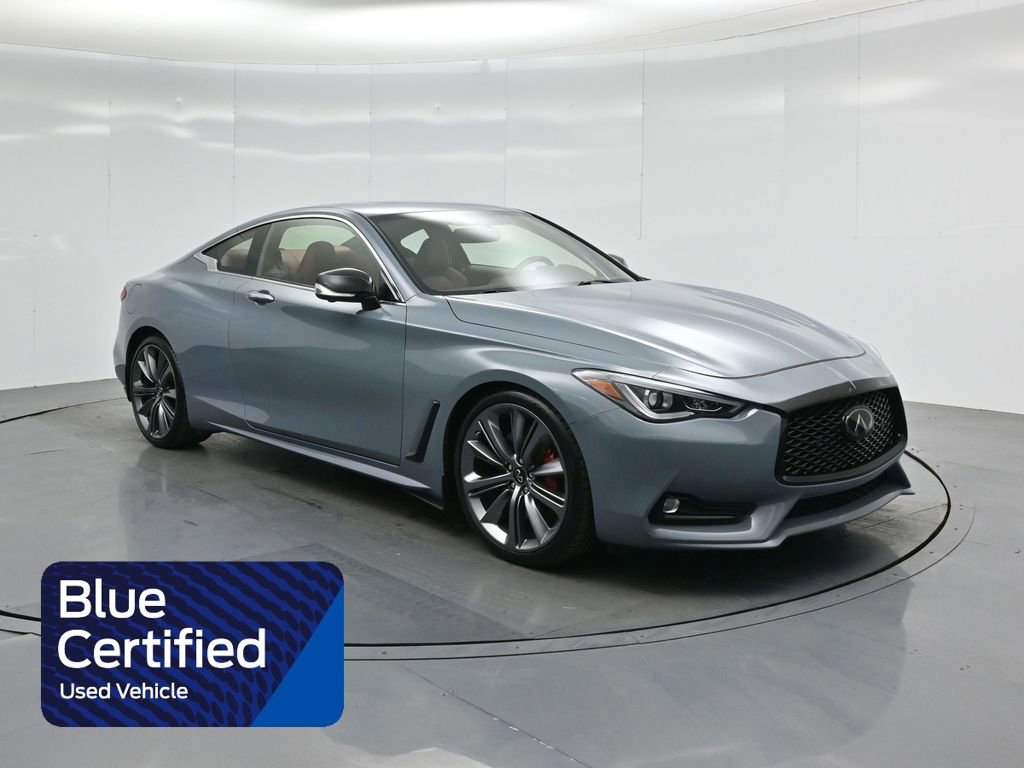 Used 2021 INFINITI Q60 Red Sport 400 w/ Cargo Package 360° Tour