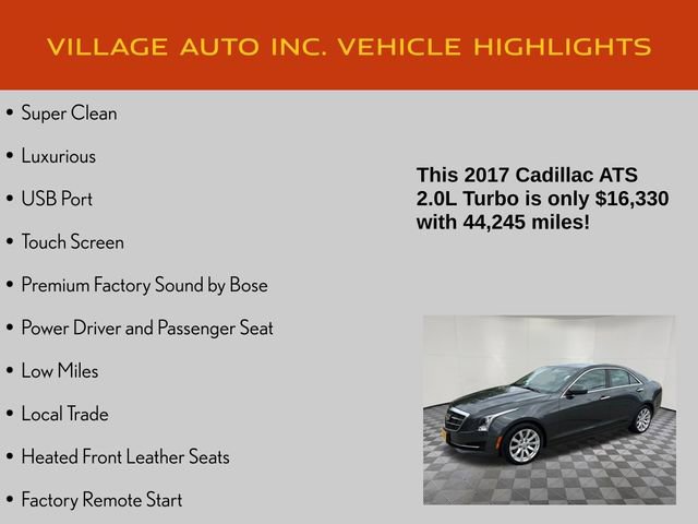 Used 2017 Cadillac ATS 2.0T AWD Sedan image 7
