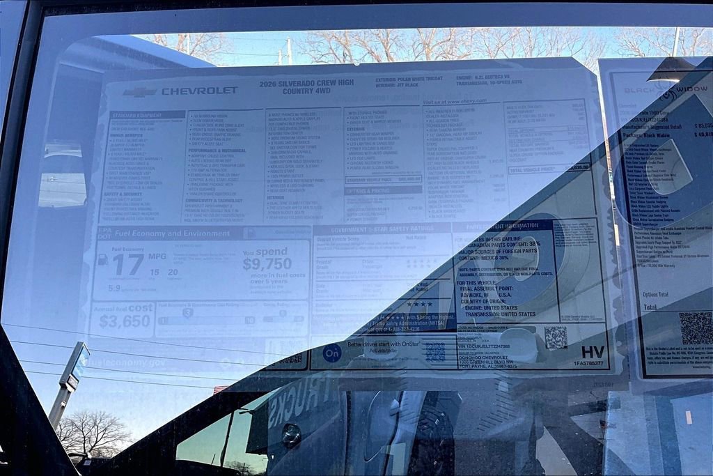 New 2026 Chevrolet Silverado 1500 High Country image 14