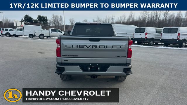 Certified 2023 Chevrolet Silverado 1500 Custom w/ LPO, Dark Essentials Package AWD/4WD image 4