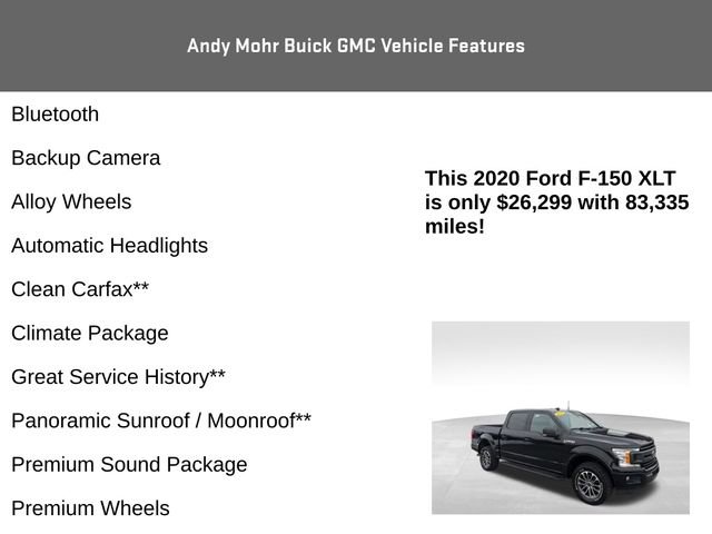 Used 2020 Ford F150 XLT w/ Equipment Group 302A Luxury image 4