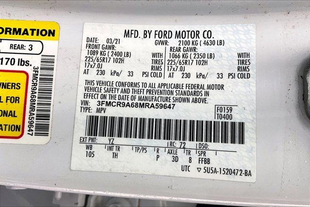 Used 2021 Ford Bronco Sport image 34