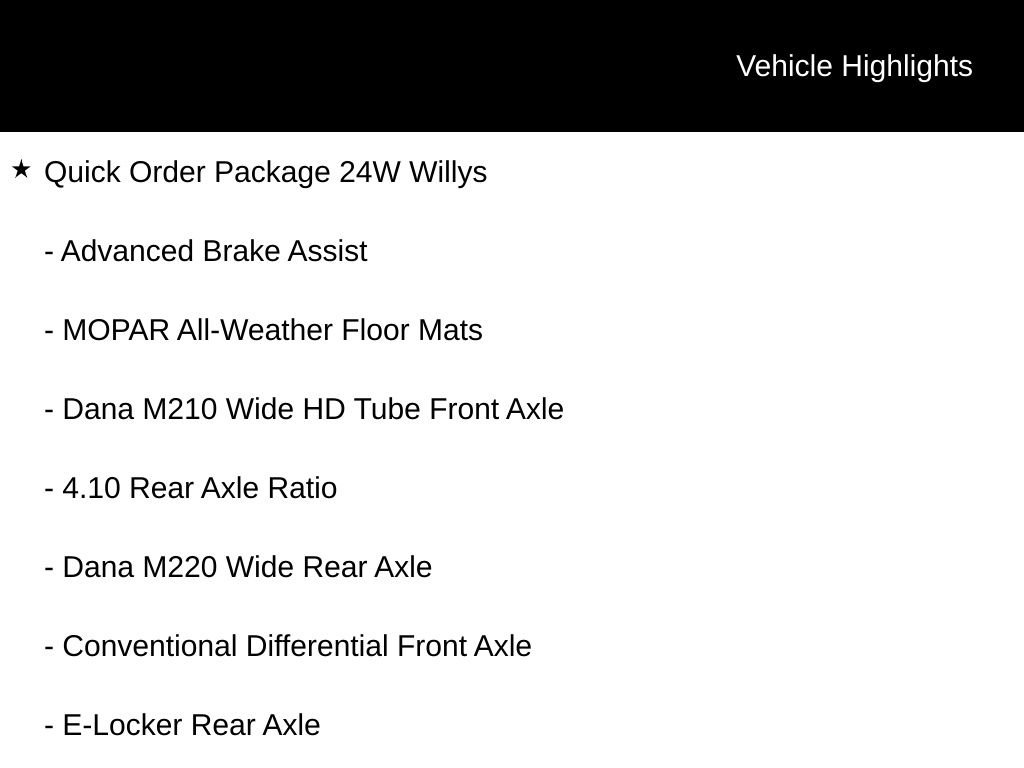 New 2025 Jeep Wrangler Willys image 7