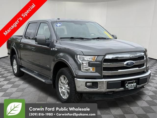 Used 2016 Ford F150 Lariat w/ Equipment Group 501A Mid AWD/4WD image 1