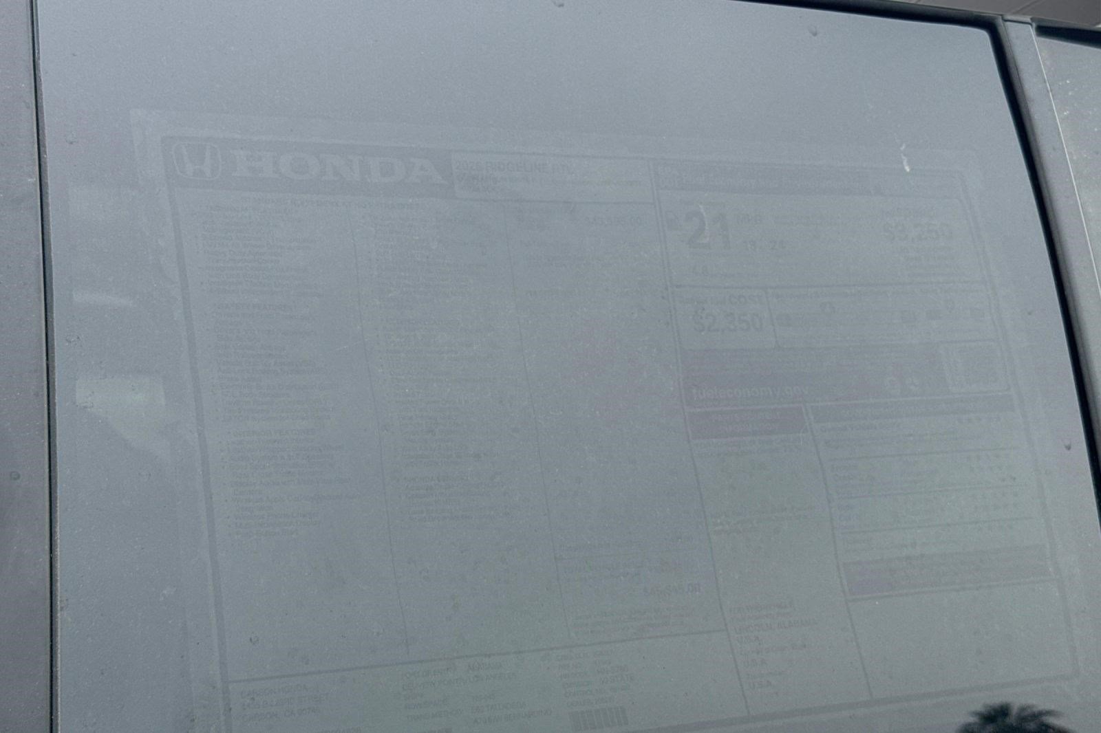 New 2026 Honda Ridgeline RTL image 32