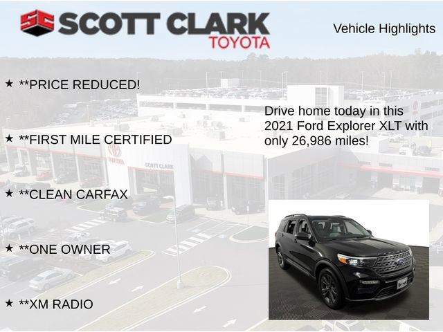 Used 2021 Ford Explorer XLT w/ Equipment Group 202A AWD/4WD image 8