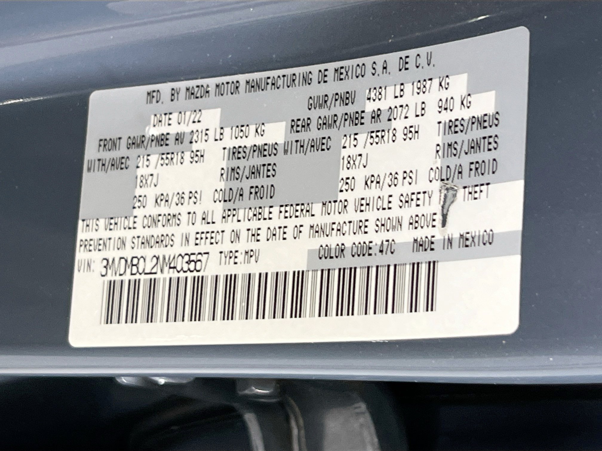 Used 2022 MAZDA CX-30 AWD 2.5 S w/ Preferred Package image 31