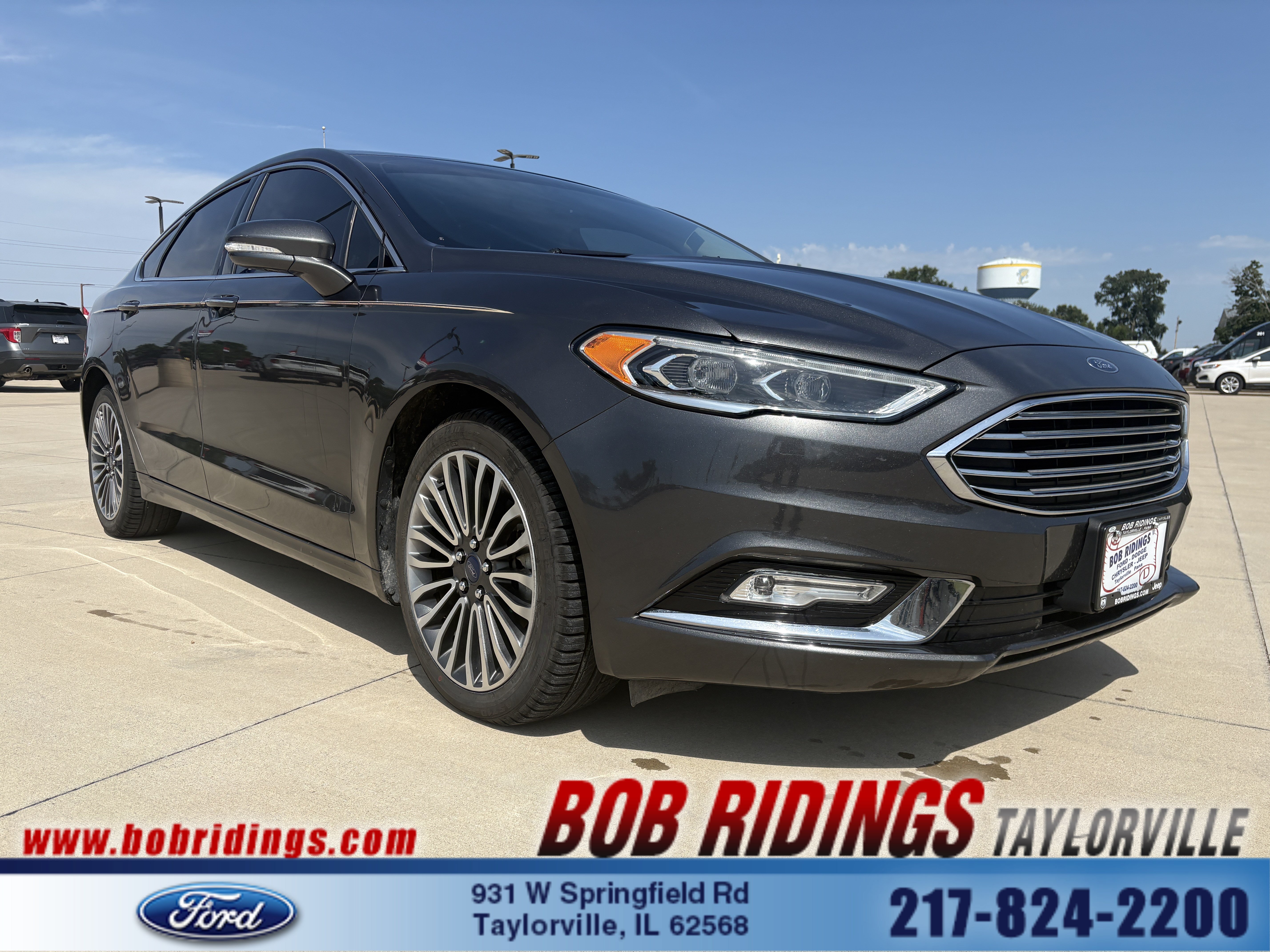 Used 2018 Ford Fusion Titanium