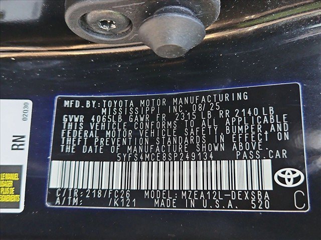Used 2025 Toyota Corolla SE FWD image 24