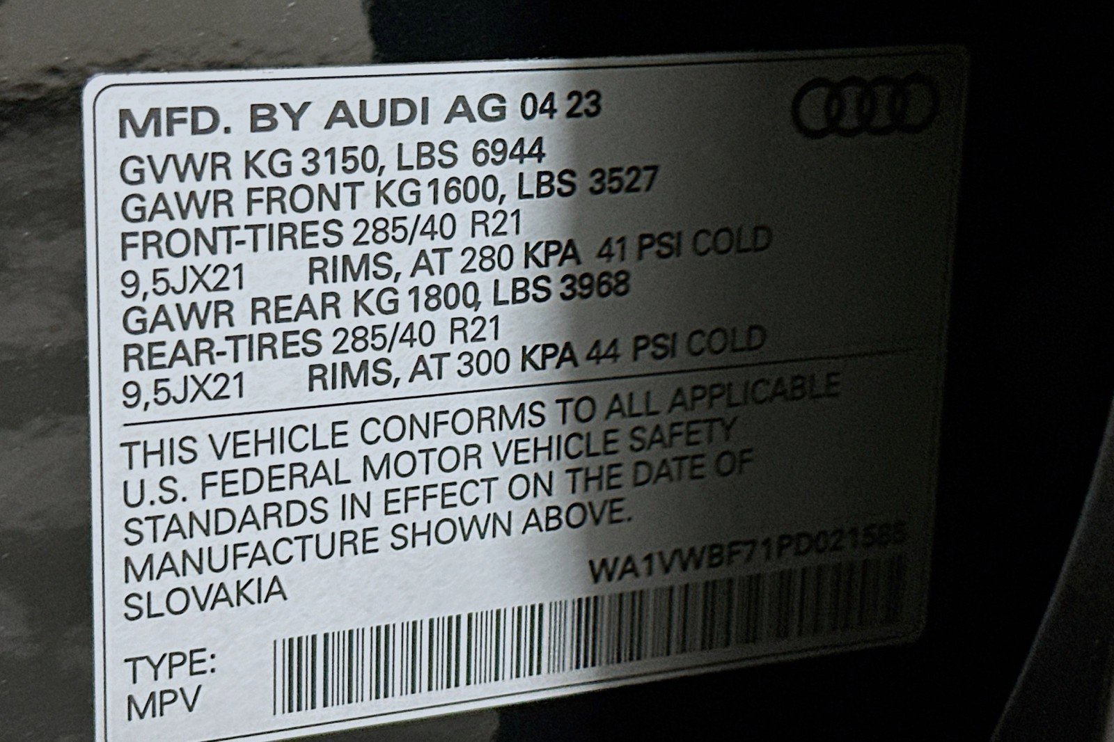 Used 2023 Audi SQ7 Prestige w/ Prestige Package image 25