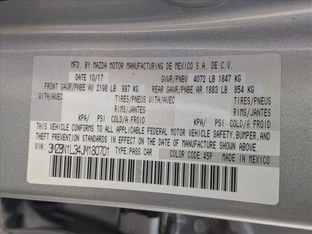 Used 2018 MAZDA MAZDA3 Touring image 24