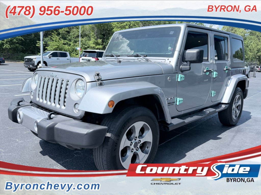 Used 2016 Jeep Wrangler Unlimited Sahara w/ Connectivity Group AWD/4WD image 1