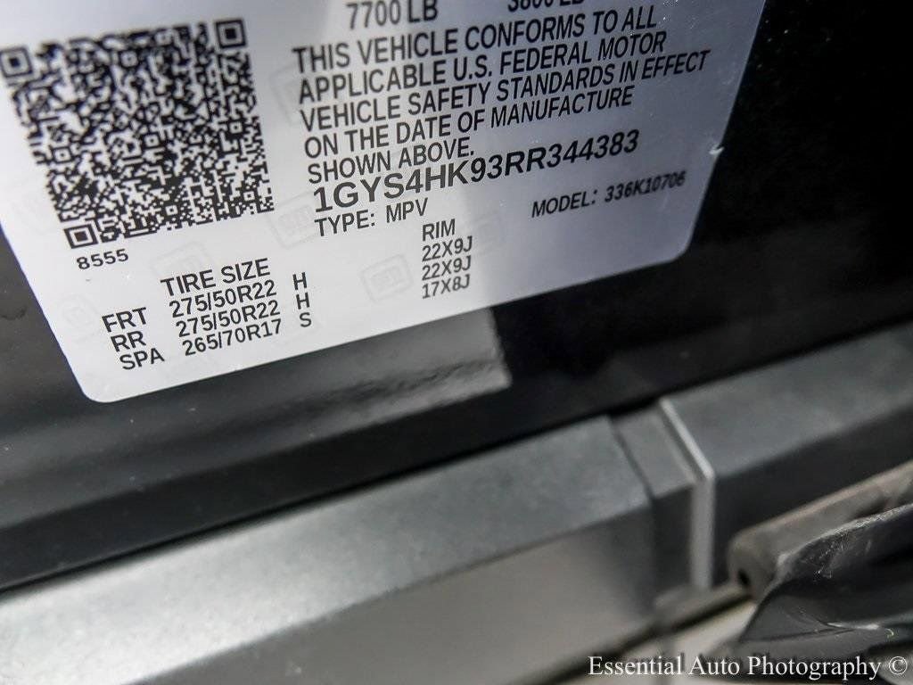 Used 2024 Cadillac Escalade V w/ LPO, ONYX Package image 31