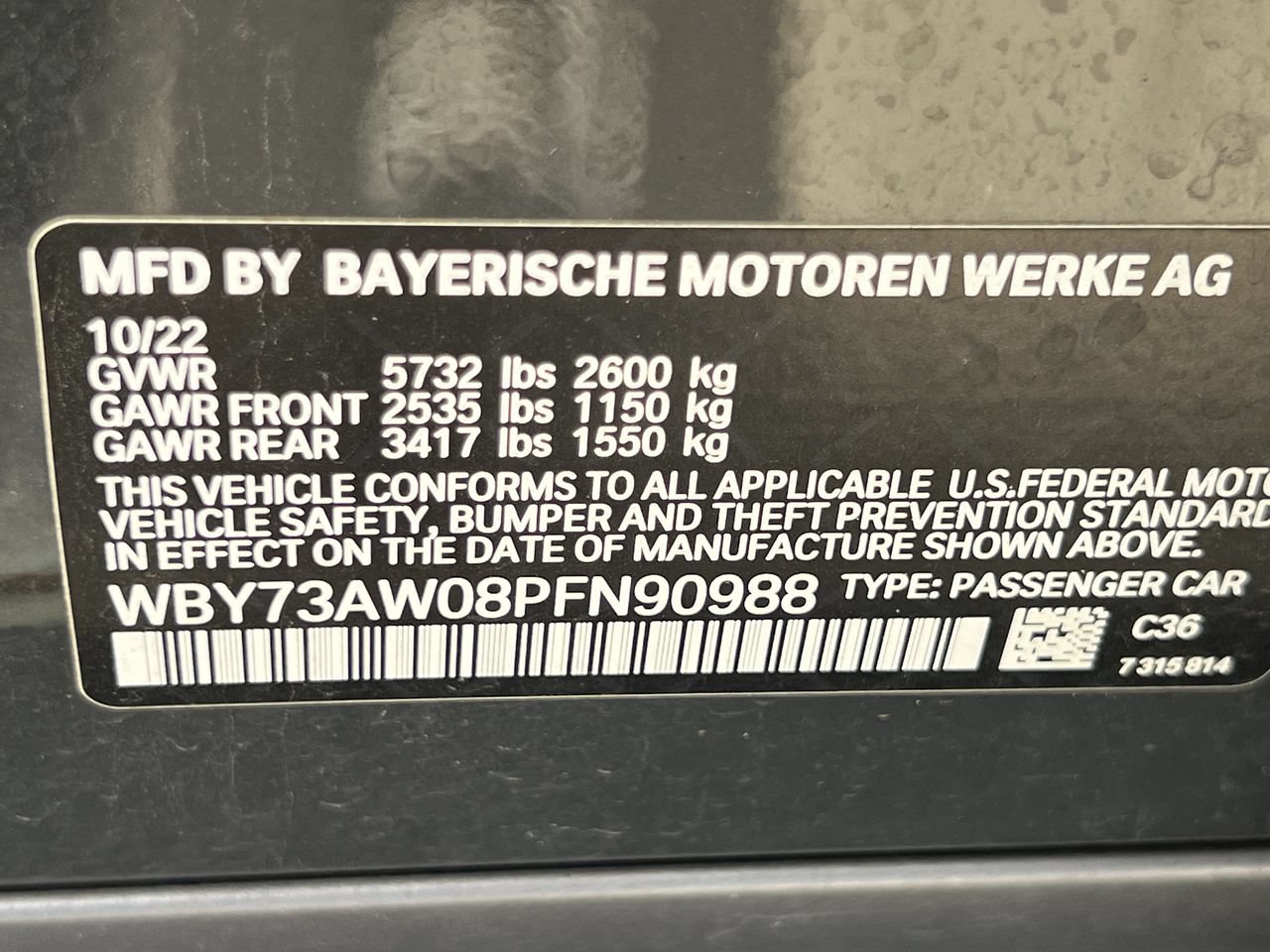 Used 2023 BMW i4 eDrive40 RWD image 10