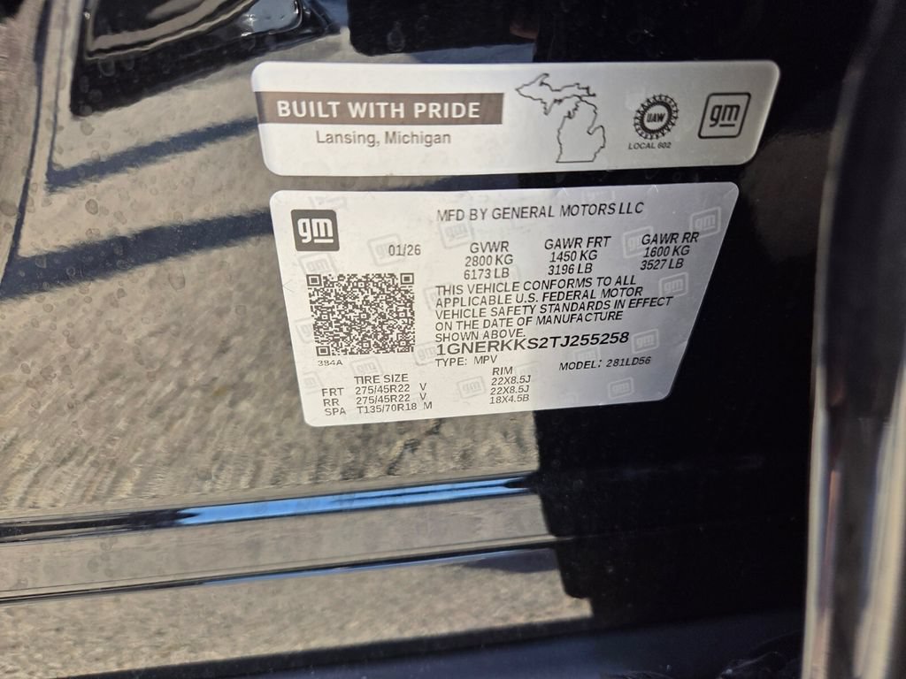 Used 2026 Chevrolet Traverse High Country w/ LPO, Floor Liner Package FWD image 23
