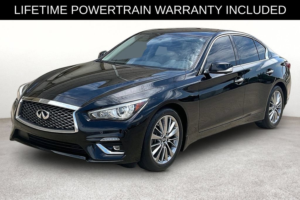 Certified 2023 INFINITI Q50 Luxe w/ Cargo Package RWD image 9