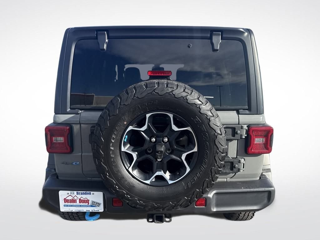 Used 2023 Jeep Wrangler Unlimited Rubicon 4xe w/ Cold Weather Group image 4