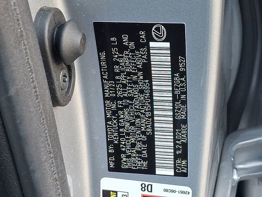 Certified 2023 Lexus ES 350 w/ Premium Package image 27