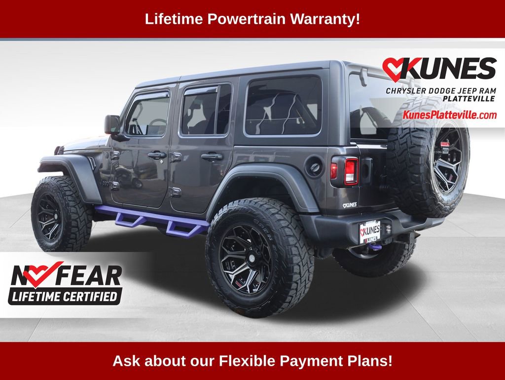 Used 2021 Jeep Wrangler Unlimited Sport image 8