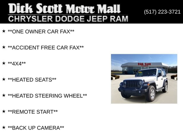 Used 2023 Jeep Wrangler Sport AWD/4WD image 9