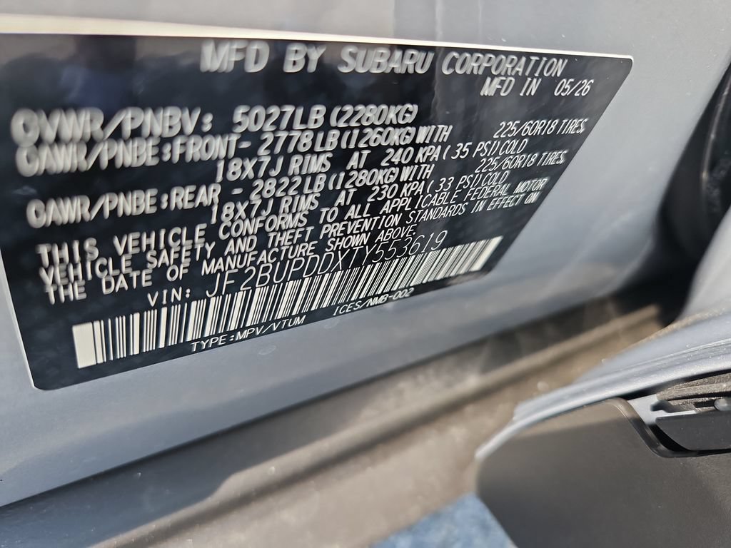 New 2026 Subaru Outback Limited AWD/4WD image 25